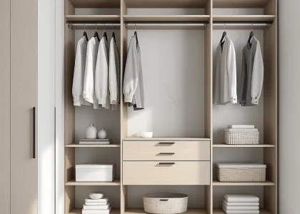 Modulnyj shkaf dlya garderoba ST modul render