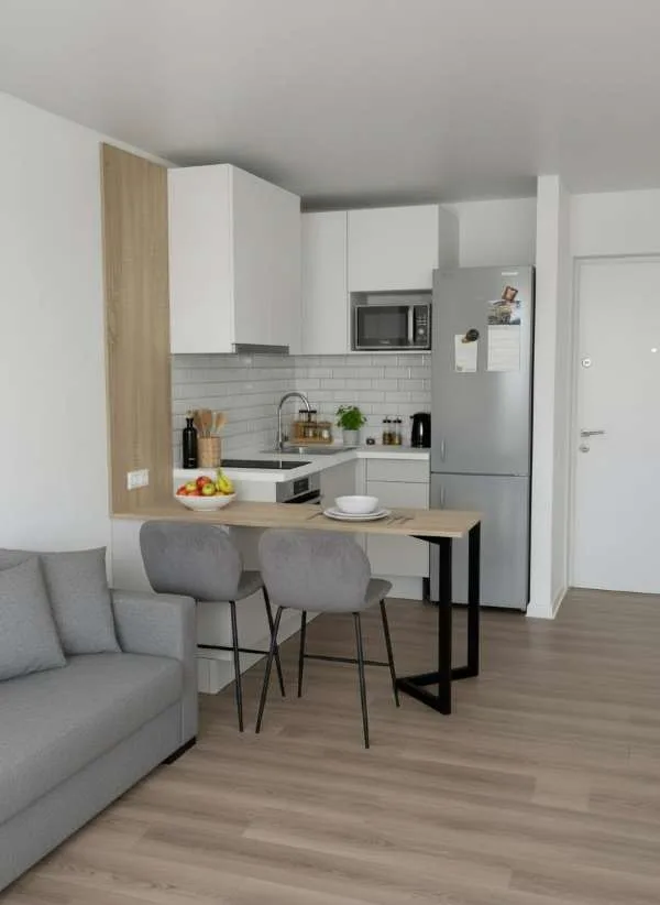 Кухня в новостройку 2,5*1,05