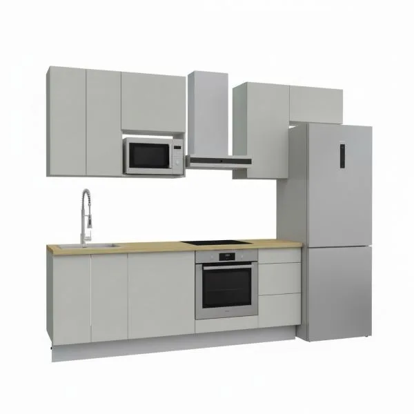 Кухонный гарнитур в новостройку прямой 285 см — изображение 3