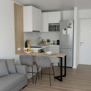 Кухня в новостройку 2,5*1,05